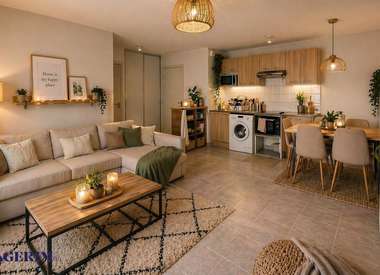 Appartement 3 Pièces 61 m²