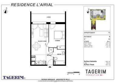 Appartement 2 Pièces 40 m²